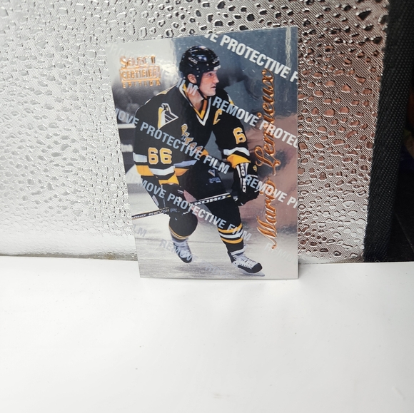 Lot of 3 Hockey Cards Holographic Mario Lemieux Pittsburgh Penguins - Picture 3 of 8